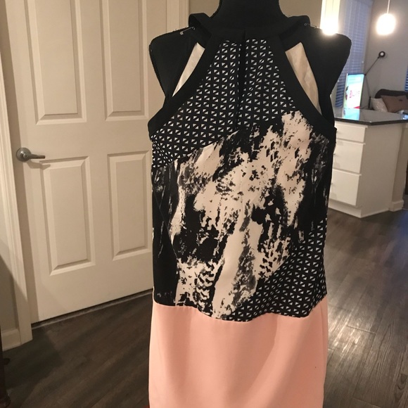 Adelyn Rae Mixed Print Racerback dress - Picture 15 of 16